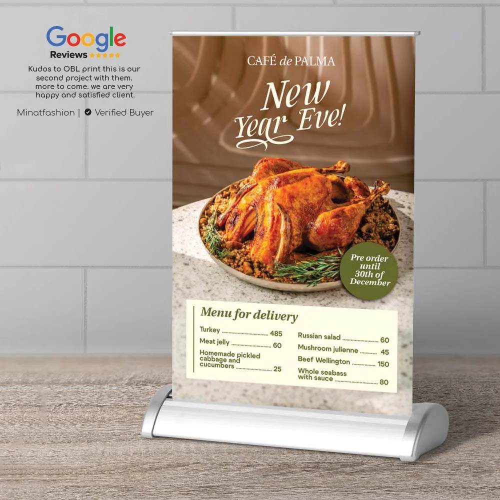 Table Top Banner